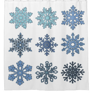 Cortina Para Box Flocos de neve