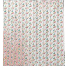 Cortina Para Box Flor