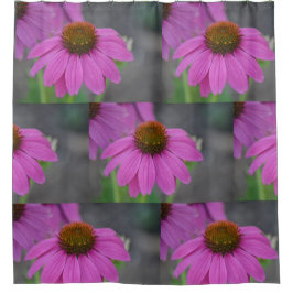 Cortina Para Box Flor de Cones Rosa bonito