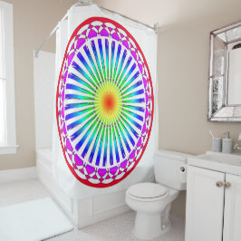 Cortina Para Box Flor de Verão