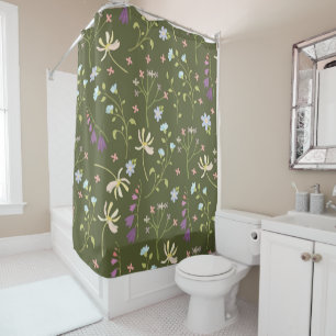 Cortina Para Box Flor Patterno Primavera Floral