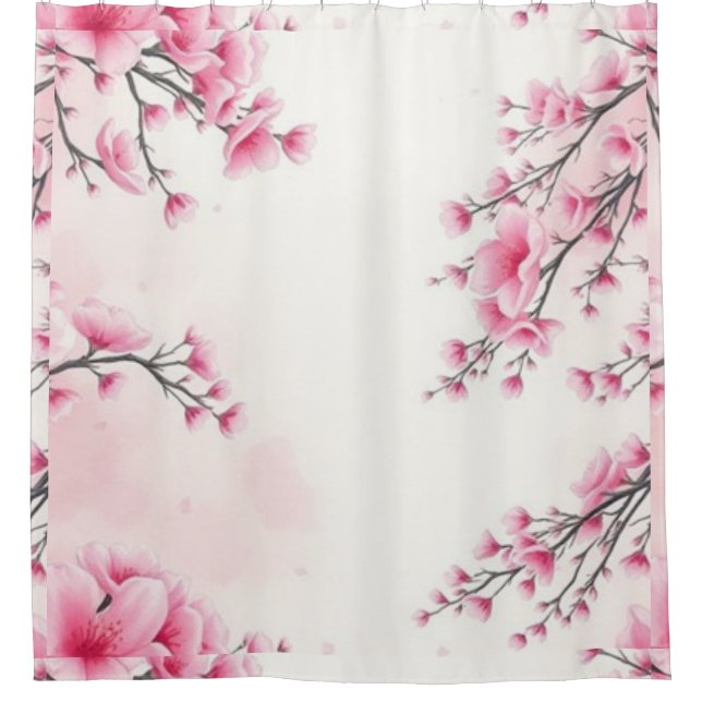 Cortina Para Box Floral (Frente)