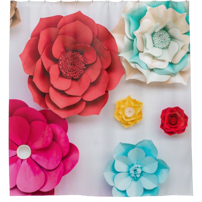 Cortina Para Box Floral (Frente)