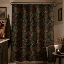 Floral Gótico Cottage Vintage Sombrio e Mal-humora