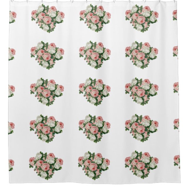 Cortina Para Box Floral Romance (Frente)