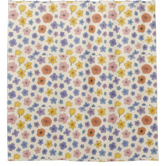 Cortina Para Box Flores