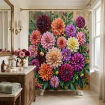 Flores Coloridas de Dahlia