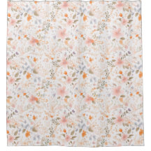 Flores de Aquarela Pastel de Verão