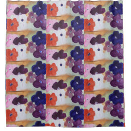 Cortina Para Box Flores de Mola Anemone