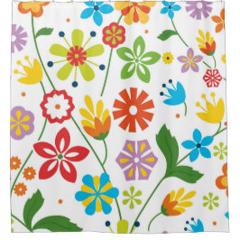 Cortina Para Box Flores de primavera