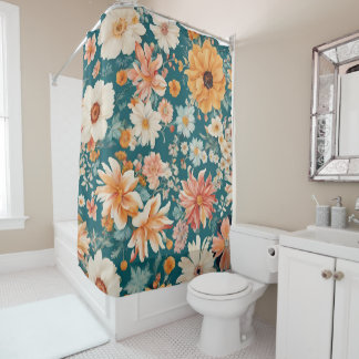 Cortina Para Box Flores Delicadas Incríveis