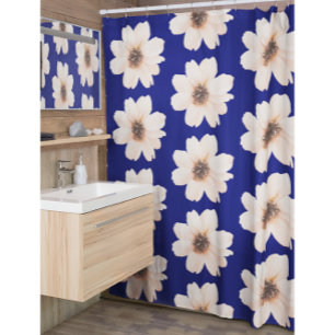 Cortina Para Box Flores Grandes Modernas