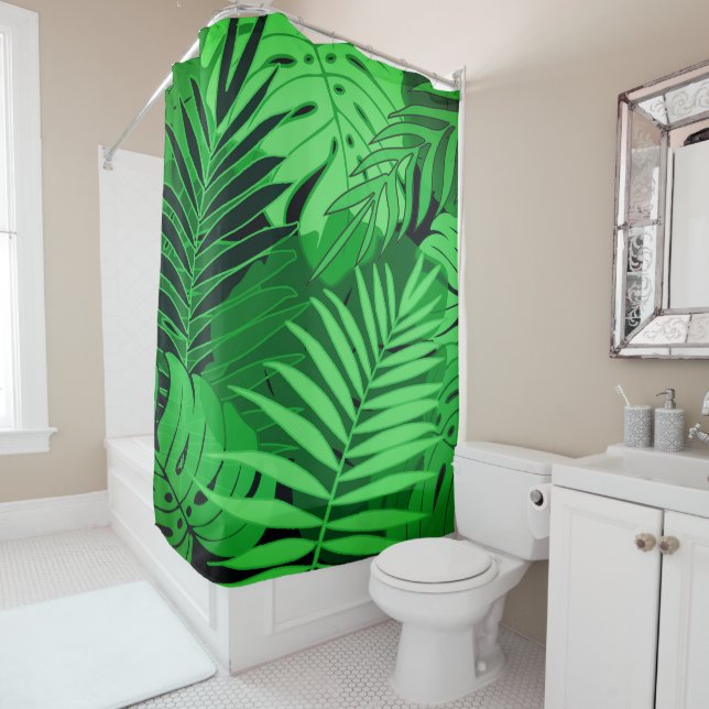 Cortina Para Box Floresta Tropical (In Situ)
