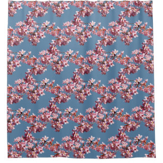 Cortina Para Box Flowering Cherry Branch in Sunshine