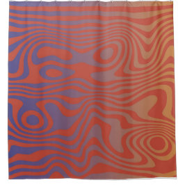 Cortina Para Box Fluxo de Sonho l Padrão Abstrato Trippy - No. 01 