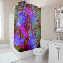 Cortina Para Box Fluxo HIppy Dragonfly