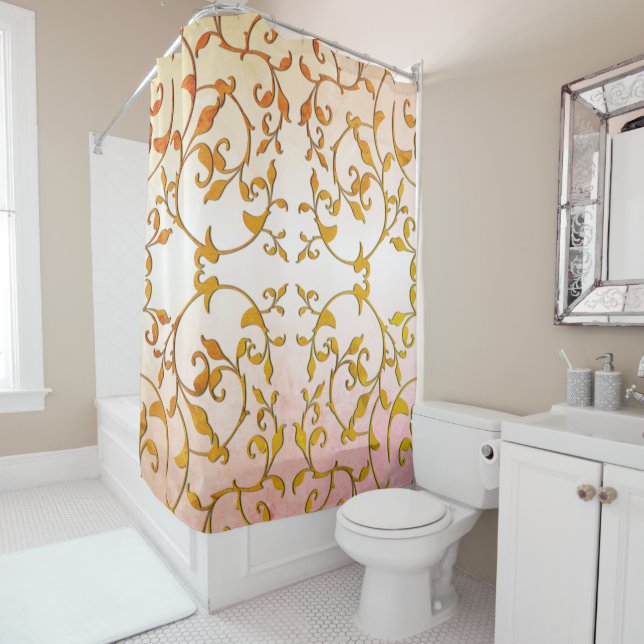 Cortina Para Box Folhas da oxidação do desdobramento (In Situ)