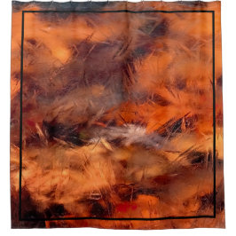 Cortina Para Box Folhas Sob Gelo