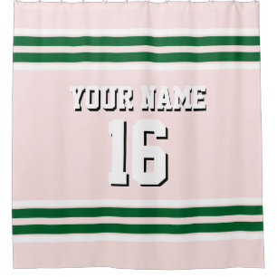 Cortina Para Box Forest Green White Stripes Sports Jersey