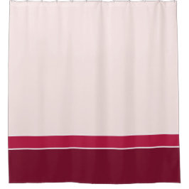 Cortina Para Box Formas Rosa Em Stripe