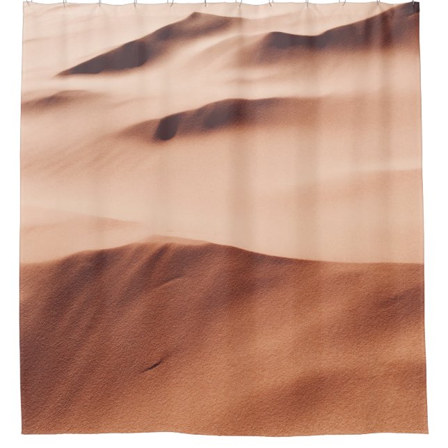 Cortina Para Box Foto da areia do deserto (Frente)