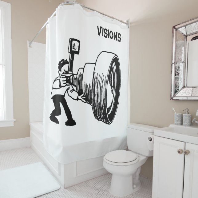 Cortina Para Box Fotografia da Cortina de chá (In Situ)