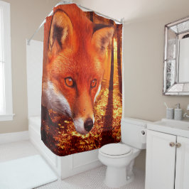 Cortina Para Box Fox vermelho