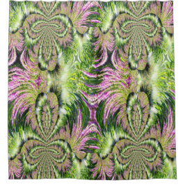 Cortina Para Box Fractal de Paisagem do Cog