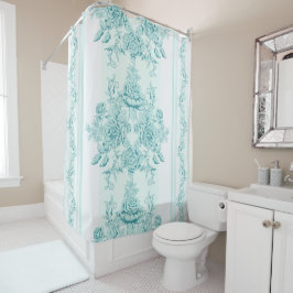 Cortina Para Box Francês,Vintage,chique,padrão,vitoriano,turco