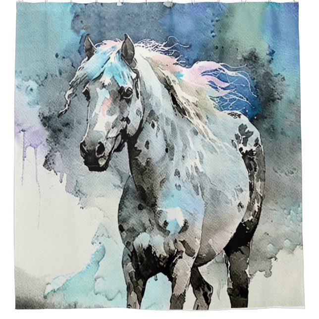 Cortina Para Box Frisky Appaloosa Mare Watercolour (Frente)