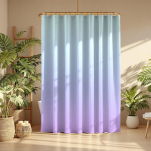 Cortina Para Box Fundo de gradiente azul e roxo macio