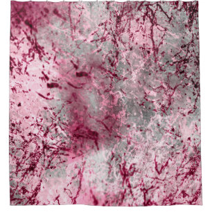 Cortina Para Box fundo rosa, deco, padrão, abstrato, envelhecido,