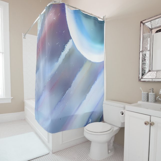 Cortina Para Box Galáxia, Universo, Estrelas, Espaço Exterior (In Situ)