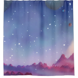 Cortina Para Box Galáxia, Universo, Estrelas, Espaço Sideral