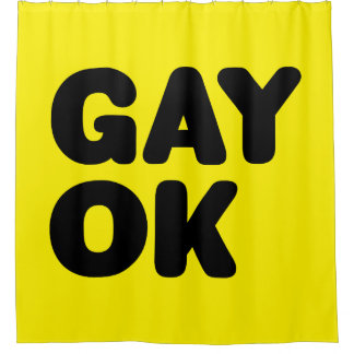 Cortina Para Box GAY OK / Orgulhoso de ser Gay / Design de suporte 