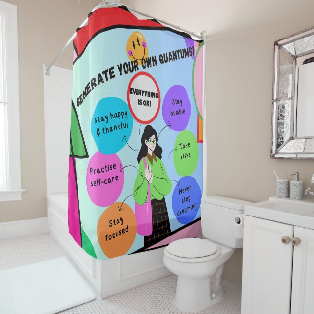 CORTINA PARA BOX GERE SUAS PRÓPRIAS QUANTUMAS! CORTINA PARA BANHEIR (In Situ)