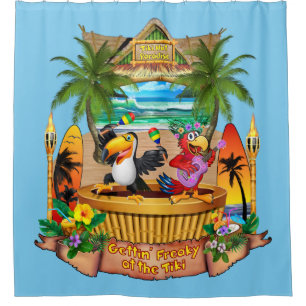 CORTINA PARA BOX GETTING FREAKY NO TIKI