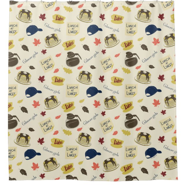 Cortina Para Box Gilmore Girls Lunch at Luke’s Pattern (Frente)