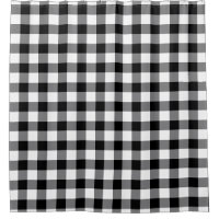 Gingham Preto E Branco