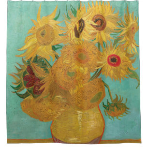 Cortina Para Box Girassóis por Vincent van Gogh
