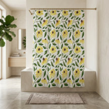 Girassol Amarelo Verde Aquarela Flor Silvestre