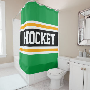 Cortina Para Box Giro HOCKEY Grelha-Atlética Verde-Amarelo