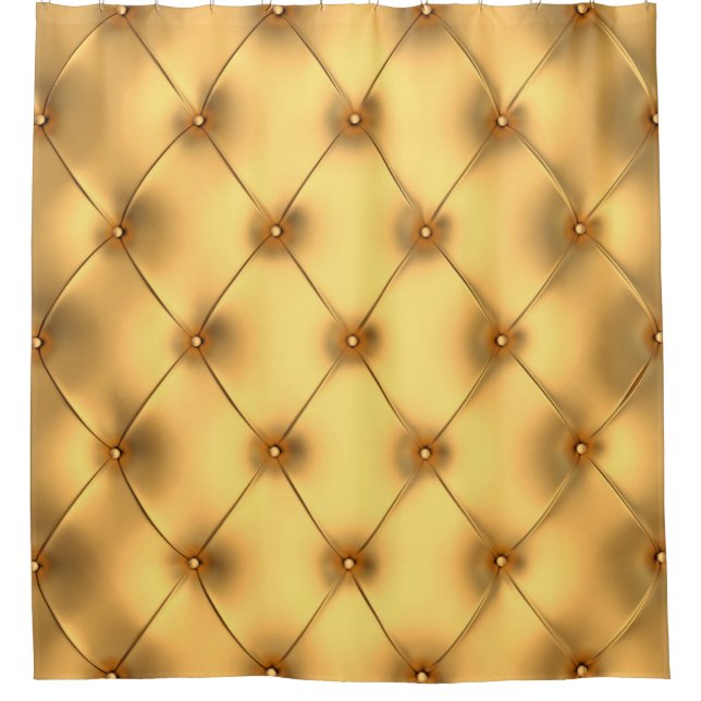 Cortina Para Box Glamour golden  interior decorating background (Frente)