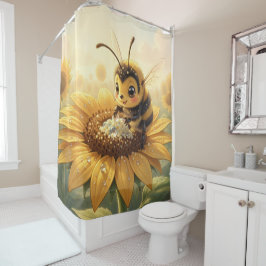 Cortina Para Box Golden Bumblebee in Bloom Dance.9