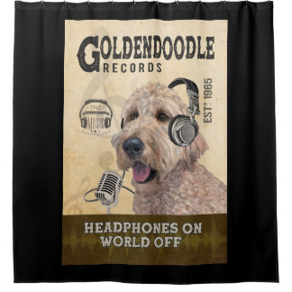 Cortina Para Box Goldendoododle Dog Record Canvas 2