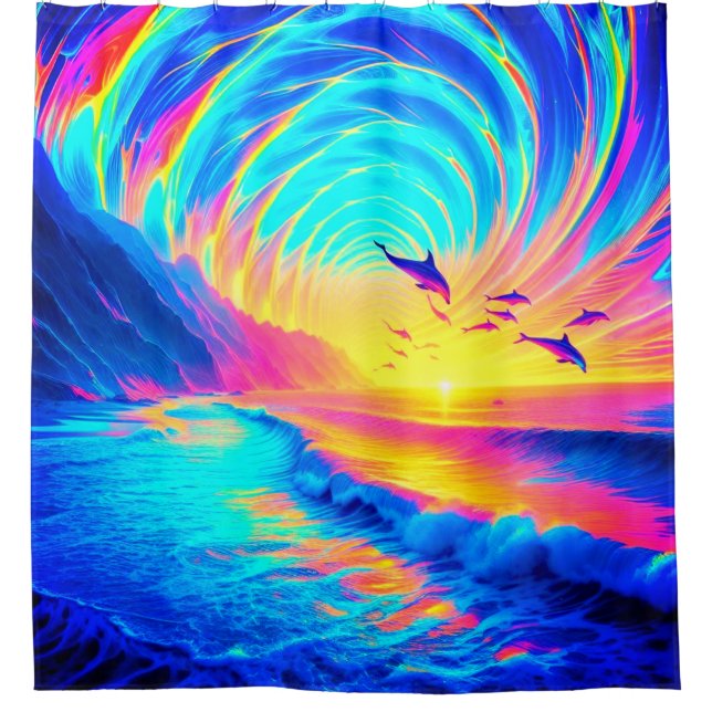 Cortina Para Box Golfinho (Frente)