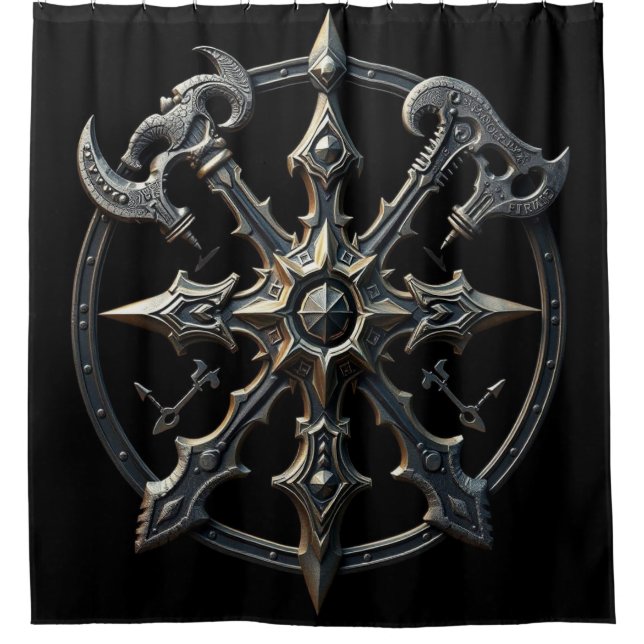 Cortina Para Box „Götterwerkzeuge – Die Ausrüstung der Mächte“ (Frente)