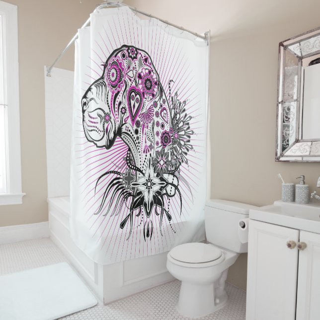 Cortina Para Box Grande Retrato Dane (In Situ)