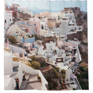 CORTINA PARA BOX GRÉCIA SANTORINI
