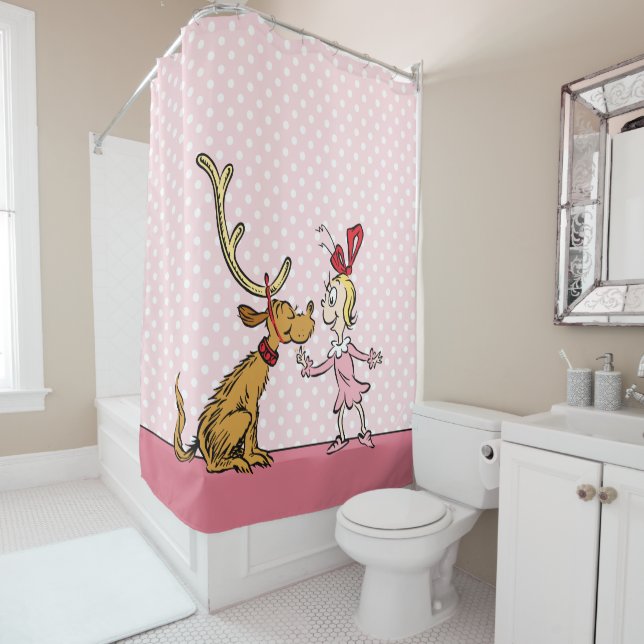 Cortina Para Box Grinch | Max & Cindy Lou Quem (In Situ)